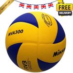 Mikasa V200W Official FIVB Volleyball Size 5 InOutdoor Games Leather Sport Ball