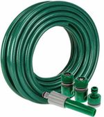 30M REINFORCED TOUGH GARDEN HOSE REEL PIPE WATER HOSEPIPE  MANMAX