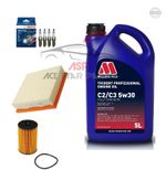 FOR VAUXHALL CORSA D 06-15 OIL, AIR FILTERS OIL & SPARK PLUGS SERVICE KIT NEW