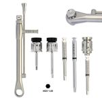Implant Screwdriver Hex 1.25mm Driver Dental Torque Wrench Adapter Astra Zimmer
