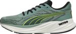 Puma Magnify Nitro 2 Mens Running Shoes Green Cushioned Comfort Sports Trainers