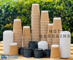 Disposable Coffee Cups Paper Cups Kraft Cups For Hot Drinks Triple Layer Cups