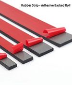 Rubber Strip - Adhesive Backed Roll - Various Widths, Thicknesses & Lengths