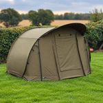 Quest Stealth MK2 XL Pop Up Bivvy Green 1  Man | Carp Fishing Shelter Tackle 2