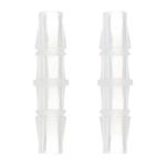 2Pcs Plastic Hose Barb Fitting 5/16"x5/16" Barb Pipe Connectors Fitting Adapter