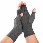 Thermal Fingerless Gloves Mens Womens Knitted Warm Winter Half Finger Mittens UK