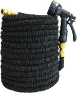 100FT Heavy Duty Flexible Expandable Garden Water Hose Pipe With Water Spray Gun