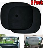 2Pcs Car Sun Shade Cover blind mesh Max UV Protection for Rear front Window kids