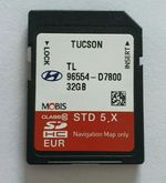 HYUNDAI TUCSON TL 2018 2019 SAT NAV NAVIGATION SD CARD UK EU 96554-D7800