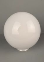 Opal Globe Glass Chandelier Shade 25cm White Replacement Light Shade