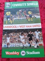 Liverpool v West Ham 1980 Charity Shield Wembley Programme Dalglish Brooking⚽️