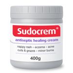 Sudocrem® Antiseptic Healing Cream, Zinc Oxide Cream 400 g (Pack of 1), White 