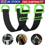 2x Moving Lifting Strap Adjustable For House Move Furniture Box Mattress Carry