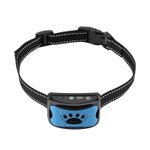 Anti Bark Collar Stop Dog Barking Sound Vibration S/M/L Adjustable Rechargeable