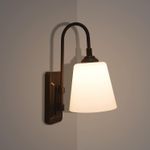 Battery-Operated Wall Light with Remote Control Wireless Rotatable Lamp