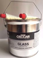 1x OSCCAR GLASS 4.5 Kg car and boat Sandable Body Fibre Glass Bridging Filler 
