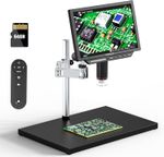 TOMLOV TM4K Max 4K Digital Microscope 2000x  10.1" Electronics Repair Soldering