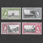 JAMAICA 1955 : QEII Set, Tercentenary; Kingston, Slavery, Ship [MNH][SG155/158]