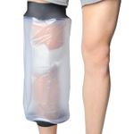 Waterproof Leg Cover for Shower, Leg Cast Protection for Adults Knee, Lightweig