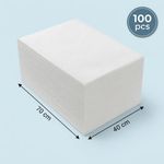 DHB Disposable Hairdressing Towels 70x40 EMBOSSED Airlaid 50gsm Salon BIO - ECO