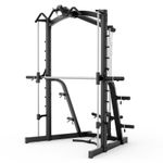 Marcy MWB-1282X Smith Machine Home Multi Gym Cable Pulley Olympic Weight Rack