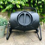 Compost Tumbler Heavy Duty Garden Tumbling Composter 190 Litre
