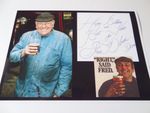 STEEPLEJACK & TELEVISION PERSONALITY FRED DIBNAH SIGNED PRE-PRINT EXCLUSIVE 8