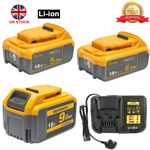 18V 5.0Ah 6.0Ah 9.0Ah Li-ion Battery for Dewalt DCB180 DCB182 DCB184 DCB200