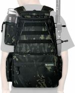 Rodeel Fishing Tackle Bag, Waterproof Backpack/Rucksack, without Tackle Box