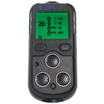 GMI PS200 gas detector H2S O2 CH4(LEL) CO c/w charger - NON PUMPED