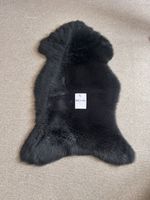 Black Natural Sheepskin Hide – British Origin – Winter Sale – Individual Listing