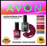 Avon Power Stay Gel Nail Enamel Chip Resistant 8 days - 10ml Various ~ New  ~