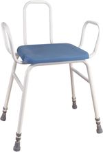 Aidapt Astral Perching Stool with Arms and Backrest -Height Adjustable VG864