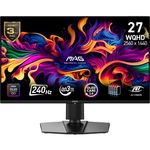 MSI CMS MAG 274QP QD-OLED X24 WQHD 26.5 Inches Monitor Black