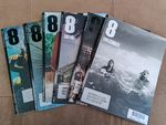 A collection of Foto 8 Photography Biannual magazines