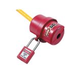 Master Lock Lockout Electrical Plug Cover Small for 120V - 240V