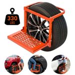 150KG Tire Wheel Step Adjustable Tyre Ladder Non-Slip Folding Heavy Duty SUV RV