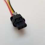 3PIN PDC Parking Sensor Plug Connector Wire For VAG VW Audi Seat Skoda 4F0973703