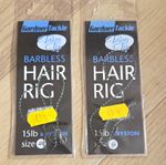 Gardner Tackle Talon Tip Barbless Hair Rig Size 2 Carp Freshwater 2 Pack
