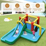 Kids Outdoor Jumping Bounce House w/Slide