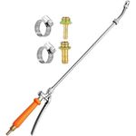 Sprayer Wand Replacement 1/4" and 3/8" Brass Barb Sprayer Wand for Spraying