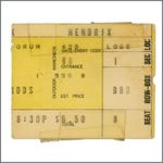 Jimi Hendrix Experience Forum Inglewood 1970 Concert Ticket Stub (USA)