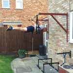 Wall Mounted Pull up bar ''GROM FITNESS''