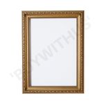 Ornate Shabby Chic Picture frame photo frame poster frame  Gold UK MADE 