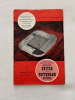 Manchester United  v Tottenham Hotspur Programme 10 December 1963 ECWC 2nd Round