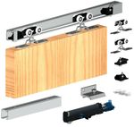Sliding Door Track Gear System 120kg I 1200-3000mm I Heavy Duty Soft Close