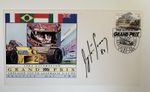 Ayrton Senna Signed 1989 Australian GP Adelaide Envelope + Full Souvenir Set