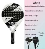 IANONI Padel Racket Carbon Fiber Surface with Lightweight EVA Memory Flex Foam