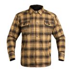 Mens Motorcycle Motorbike Flannel Lumberjack Shirt Made With Kevlar CE Armour
