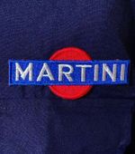 Martini Racing Badged Zip Front Navy Overalls Size XL 46-48" Chest F1 Porsche